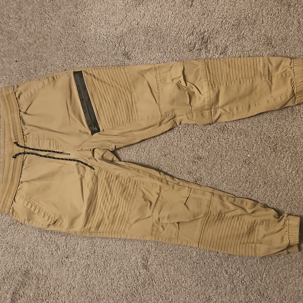 Men's Textured Jogger Pants